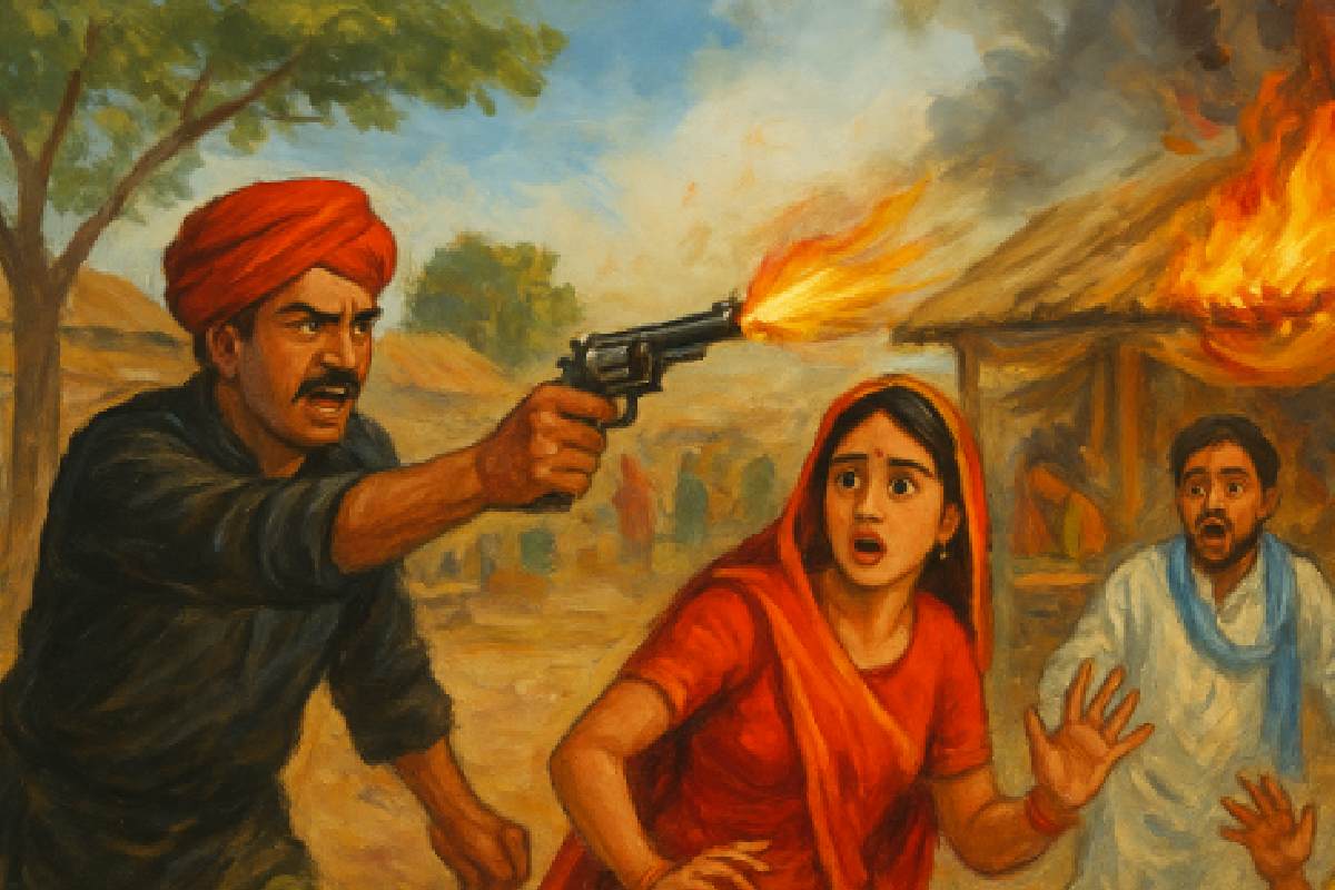 Bishunpur market firing Gumla