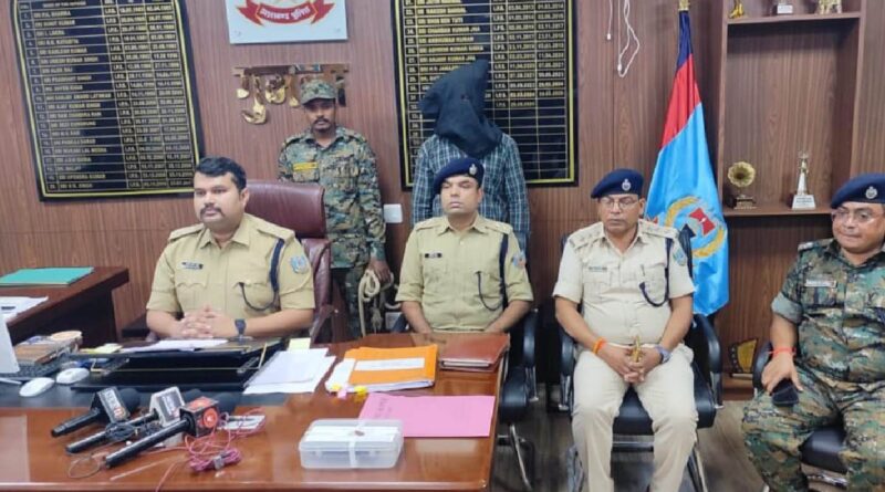 Gumla Police Raid in DELHI