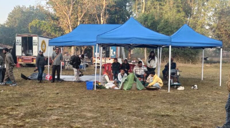 Shooting of film on martyr Albert Ekka