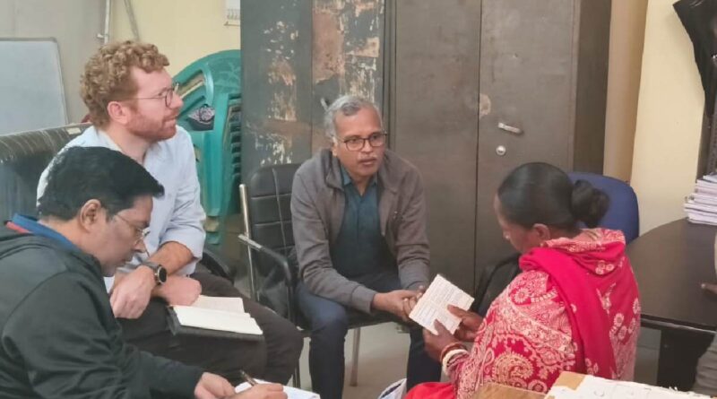 Central team reached Gumla from Delhi