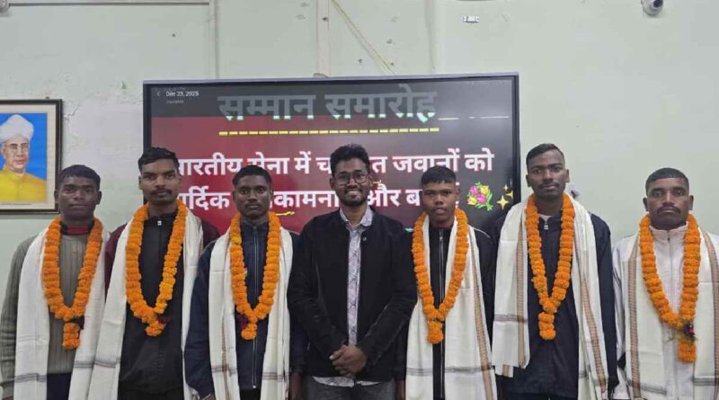 Got job in Indian Army.