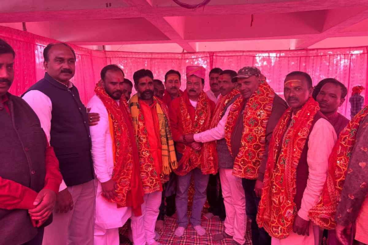 Sukhdeo bhagat in Anjan Dham