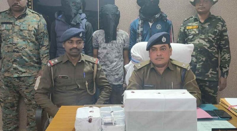 Drug traffickers arrested in Gumla
