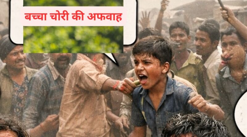 Rumour of child theft