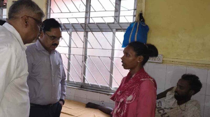 Gumla DC in Sadar Hospital
