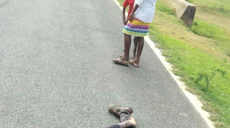 Tractor accident in ghagra