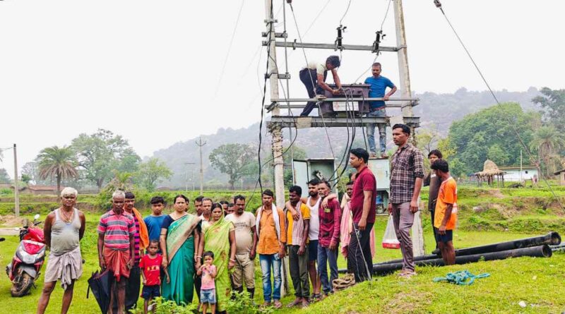 New transformer installed in Barve Nagar Chainpur