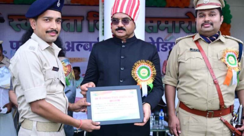 QRT Jawan Neeraj Tiwari Honoured