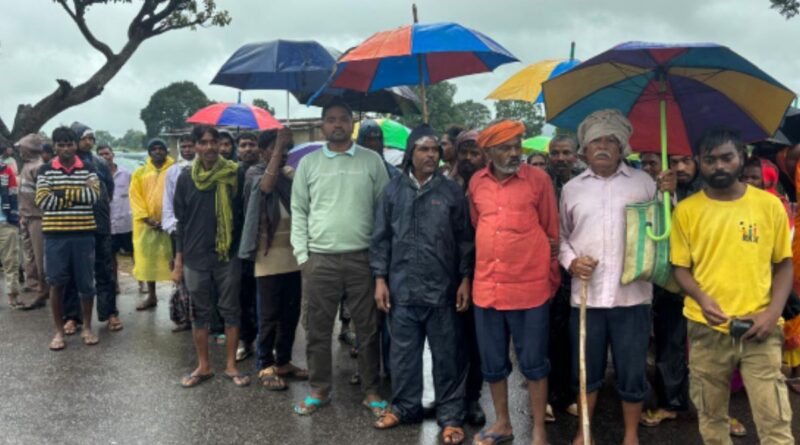 Protest against Hindalco