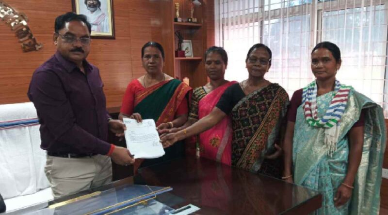 Zila Parishad member Mary Lakra